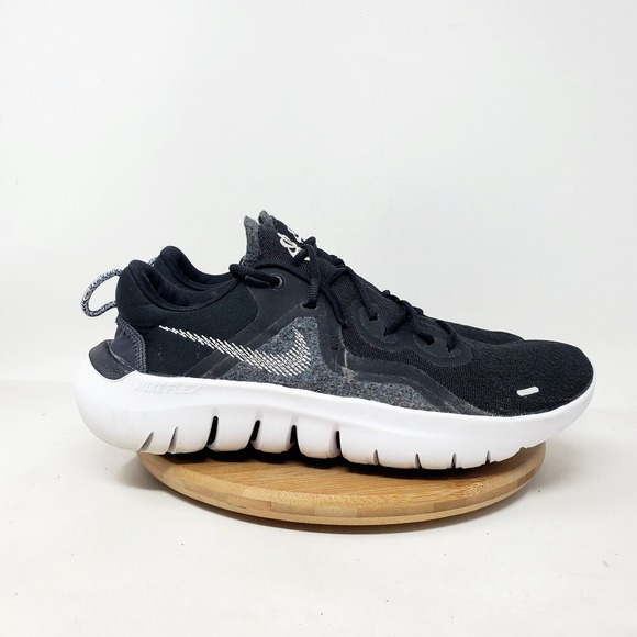 Nike Flex Run 2021 Running Shoes Mens 10 Black Lace Up Sneakers main image 9